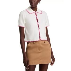 Rails Women's Maliah Cotton Sweater Ivory, Size Xs 0534